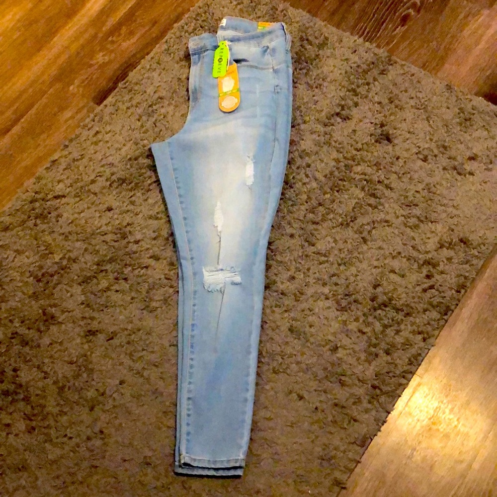 Fashion Nova High Rise Push Up Skinny Jeans size 14